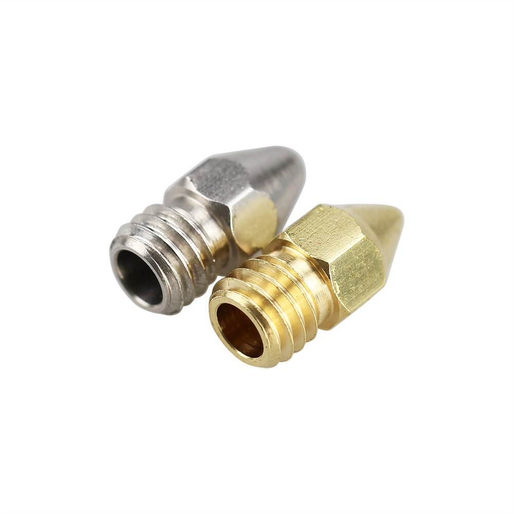 Zortrax-buse pour imprimante 3D M200 0.2 / 0.3 / 0.4 / 0.5mm pour alésage en laiton/acier inoxydable 3.5mm filetage M6, 1 pièce