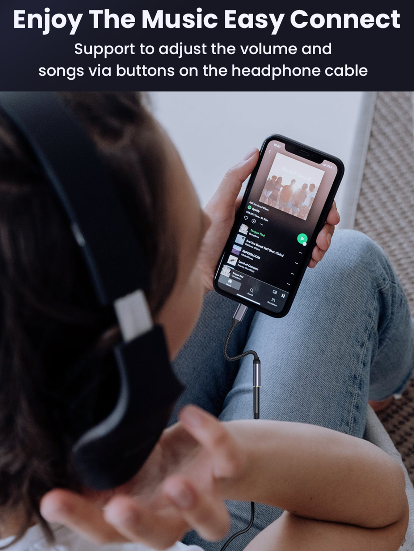 Audio Adapter Jack AUX Cable Llightning to 3.5mm For iPhone 12 13 14 11 Pro XS Max XR 7 8 Headphone Connector Audio accessories