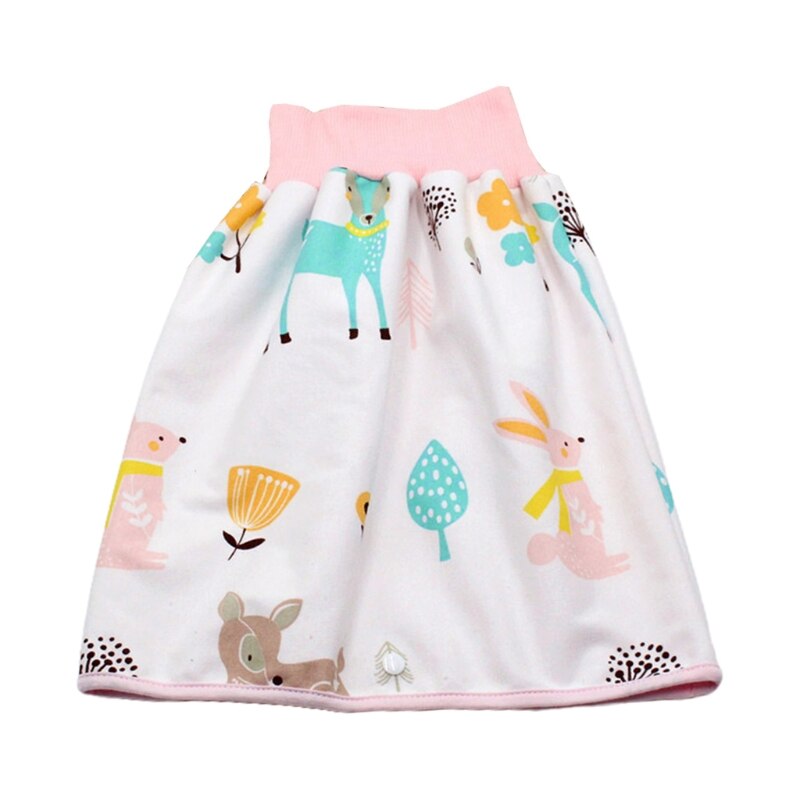 Infantile enfants imperméable couche-culotte jupe lavable réutilisable Urine Pad Shorts bébé -né formation couche à langer pantalon: 2 / M