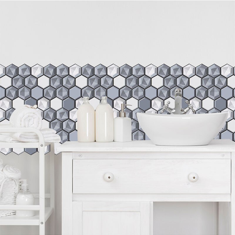 3D Self-adhesive Wall Stickers Home Decor PVC Thicken Imitation Solid Cloth Linen Irregular Wallpaper Bedroom Living Room Decals