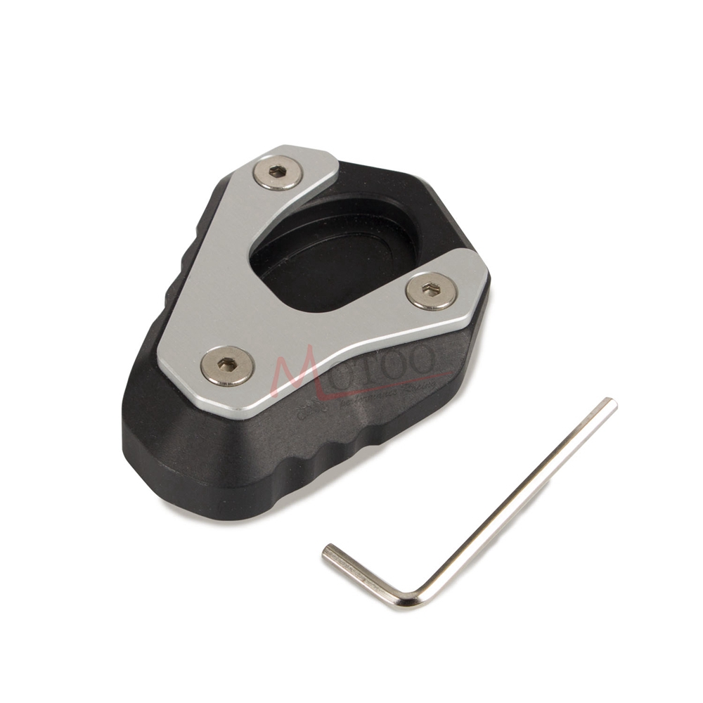 Motorfiets Side Stand Pad Plaat Kickstand Vergroter Ondersteuning Uitbreiding Voor KAWASAKI Z650 ER650H HA2 EX650K