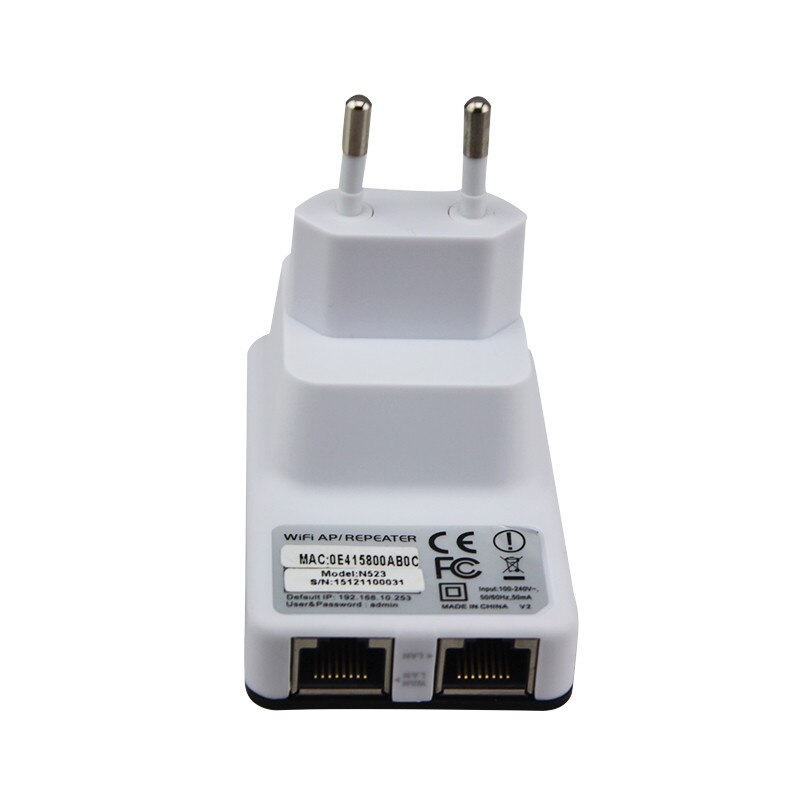 Ripetitore Wifi Wireless Router Extender AP Booster amplificatore LAN Client Bridge IEEE802.11b / g / n spina ue Wi fi Roteador