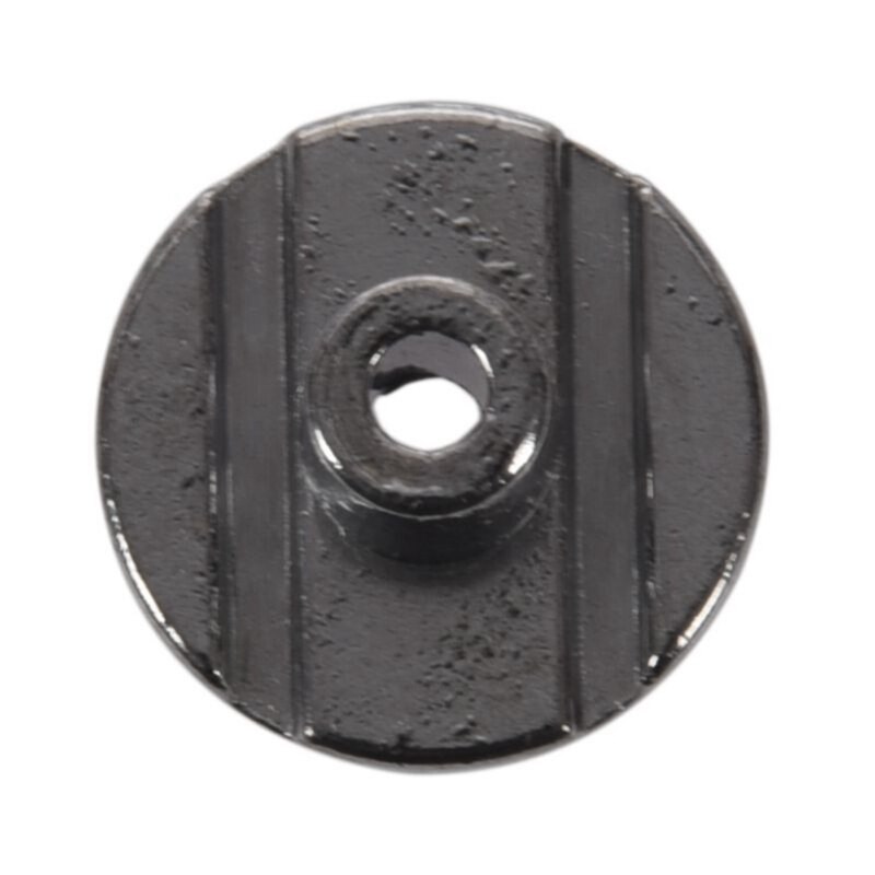 2Pcs Round Bass Guitar String Retainer Tree,Chrome &amp; 1Pcs Humbucker Pickup Cover Two-Line For Electric Guitar Silver