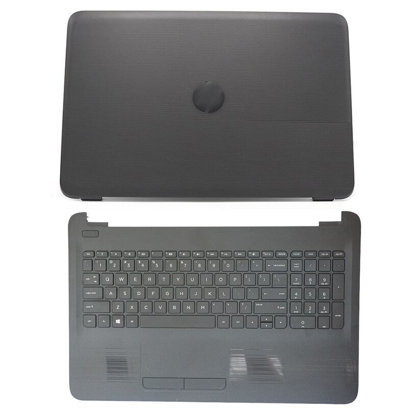 Laptop LCD Back Cover/Front Bezel/Hinges/Palmrest/Bottom Case For HP 15-AY 15-BA 15-BD Series 859511-001 Black 855027-001
