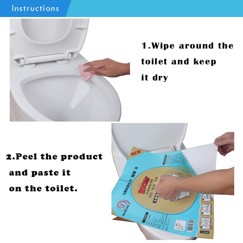 1 szt. Super ciśnieniowy przepychacz robić toalet zasada ciśnienia toaleta Bum przezroczysta folia obsługa prosta i tania