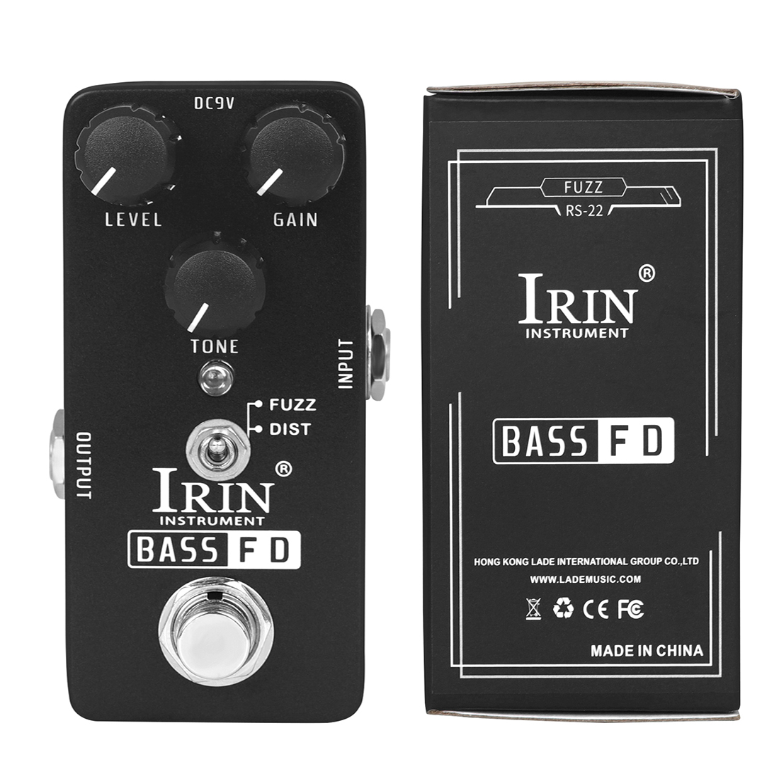 Pedal de efectos de guitarra eléctrica serie RS, piezas de Pedal de guitarra de aleación de aluminio Dyna Comp/BBD Flanger/TALENT OCTAVE/GOLDEN FUZZ: Rosa