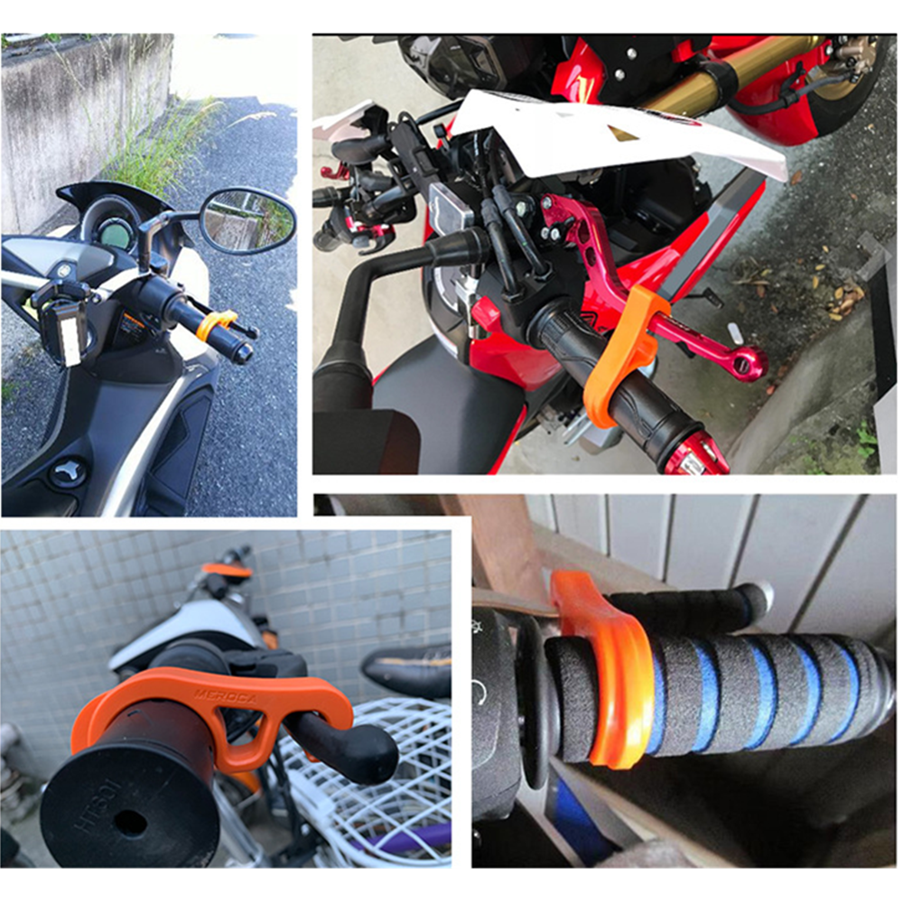 Universele Fiets Motorfiets Gesp Rem Haak Parking Veiligheidsslot Fiets Ramp Parking Lock Accessoires