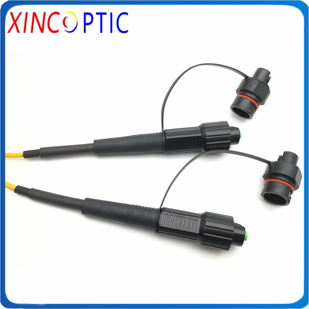 IP67 Waterproof HUAWEI Mini SC/APC to MINI SC APC OptiTap Connector 1/2/3/5/7M 3.0mm Yellow Cable Fiber Optic H Connector Cord