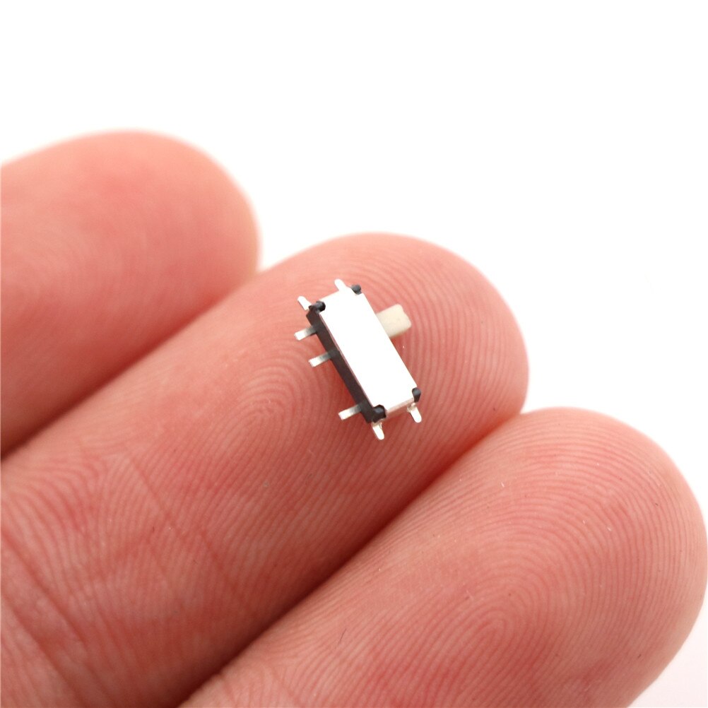 20pcs 7 Pin Mini Slide Switch On-OFF 2Position Micro Slide Toggle Switch Miniature Horizontal Slide Switch SMD