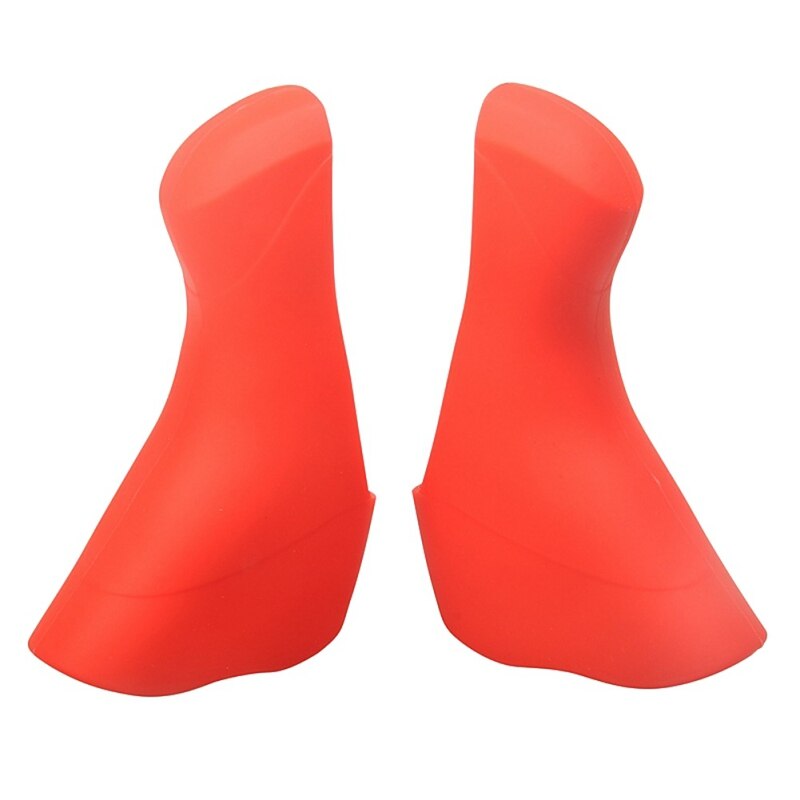 Racefiets Shifters Siliconen Cover Ergonomische Remhendel Kap voor R7000 R8000 Shifter - Comfortabele Fietsaccessoires voor Racefietsliefhebbers ( BLACK
