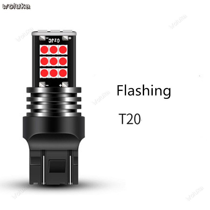 Flashing brake light 6th generation super bright car flashing LED brake light bulb rear light taillight CD50 Q04: F