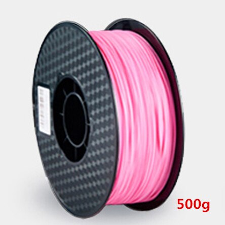 Top 3d printerfilamenten 3d printer plastic draad 1.75mm pla 500g/ rol 3d printmateriaal maatnauwkeurigheid: Roze