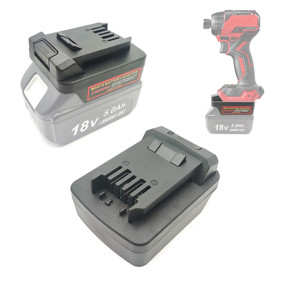 Batterij Adapter Voor Makita 18V Batterij Conversie Voor Skil 20V Lithium Batterij Tool Converter Batterij Adapter