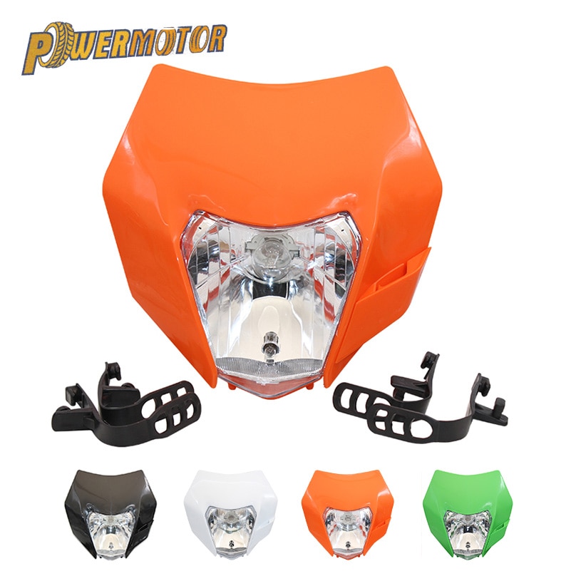 Universal Headlamp Light Motorcycle Headlight For KTM SXF EXC XCF SMR 150 200 250 350 450 Enduro Supermoto Dirt Bike Motor