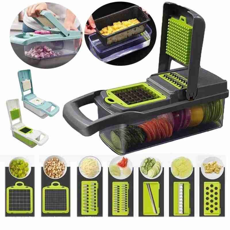 1pc multifunctionele groentesnijders, aardappelraspen, praktische aardappelchipssnijder, keukengereedschap voor thuis, fruit, groenterasp