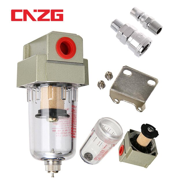 Af2000-02 1/4 "kompressorfilter lufttryck pneumatiskt för luftpump oljefångare vattenfuktavskiljare fälla smc  af2000 02: Wpmsmbarekt