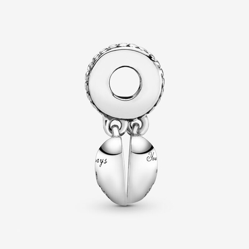 925 sterling zilveren moeder & dochter harten bedel kralen passen op originele pamura bedelarmband sieraden moeder moeder