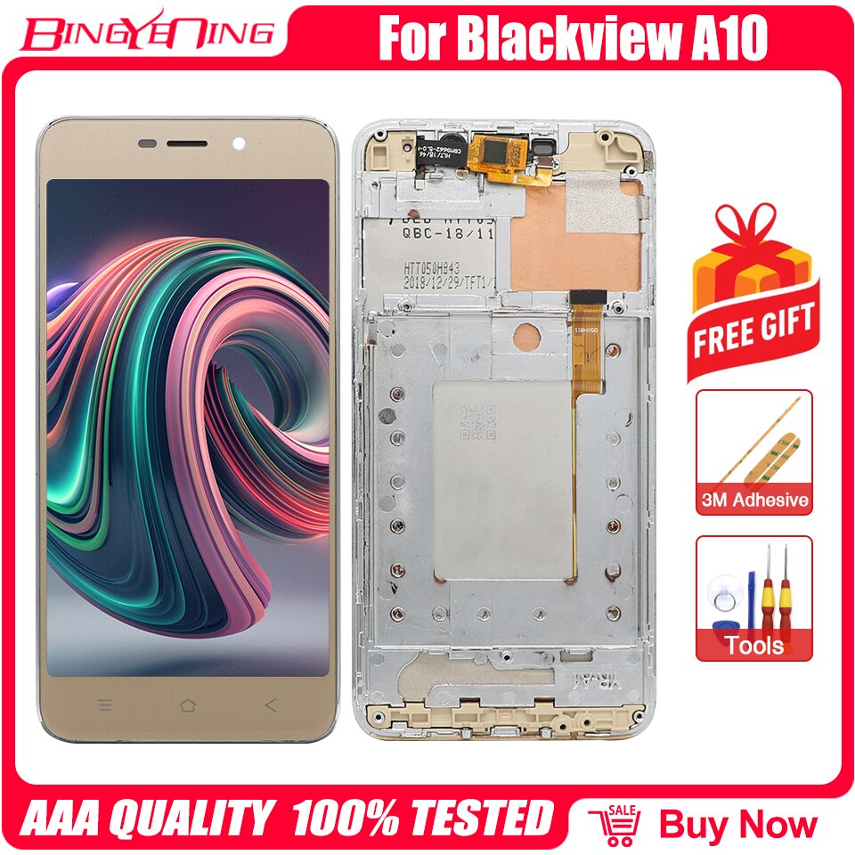 100% nowy oryginalny dla Blackview A10/A20/A20 Pro/A30/A60/A60 Pro/A80/A80 Pro/A8max montaż ekranu + zamienny zestaw ramy