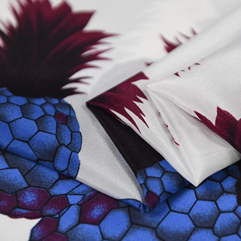 100cm*135cm ananas silke tyg ren natur siden crepe de chine klänning material