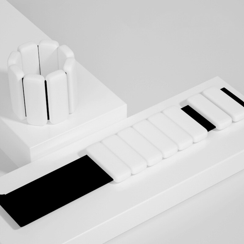 450g*2pcs Running Yoga Dancing Sports Training Fitness Wrist Silicone Bracelet Weight Bangle Bracelet Jogging 11 Color Dynamic: 1 pair white