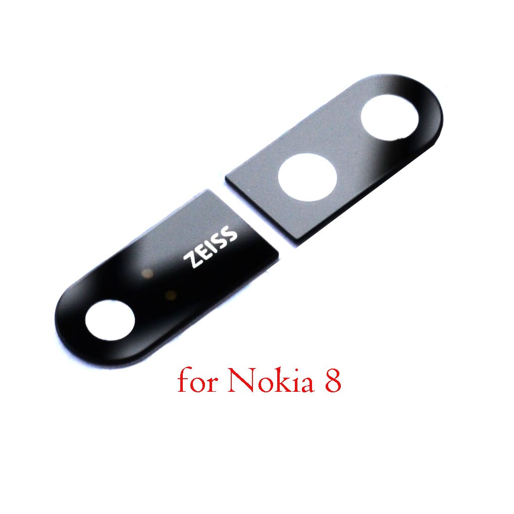 Terug camera glazen lens voor Nokia 5 5.1 plus voor Nokia 6 6.1 plus voor Nokia 7 7 Plus 7.1 voor Nokia 8 voor Nokia 8.1: for Nokia 8