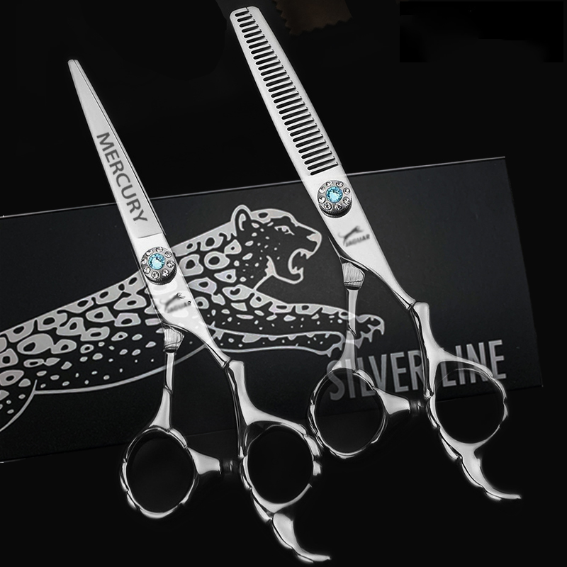 5.5 & 6 inch kappersschaar, knip- en uitdunschaar, kappersschaar, gereedschap voor de salon, barbierschaar