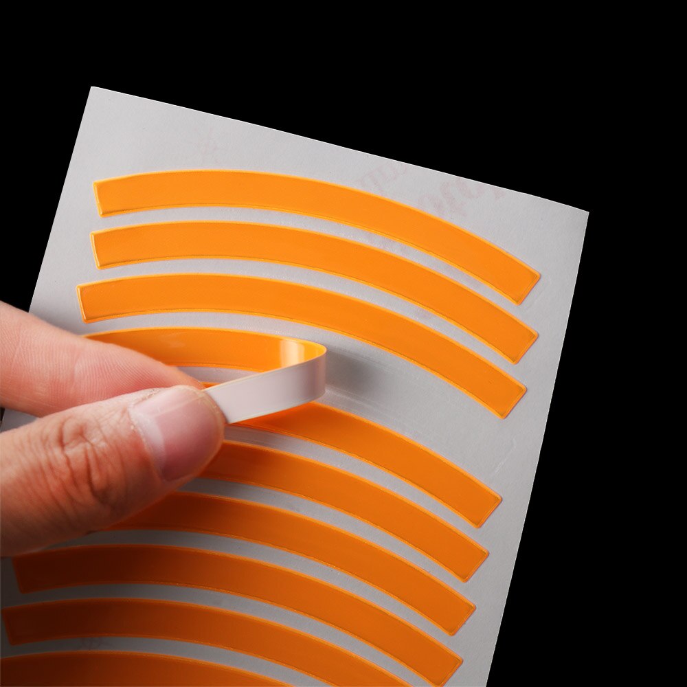 10 Pcs Kinderen Loopfiets Reflecterende Sticker Waterdicht Wiel Decals Band Applique Tape Veiligheid Stickers Fiets Accessoires