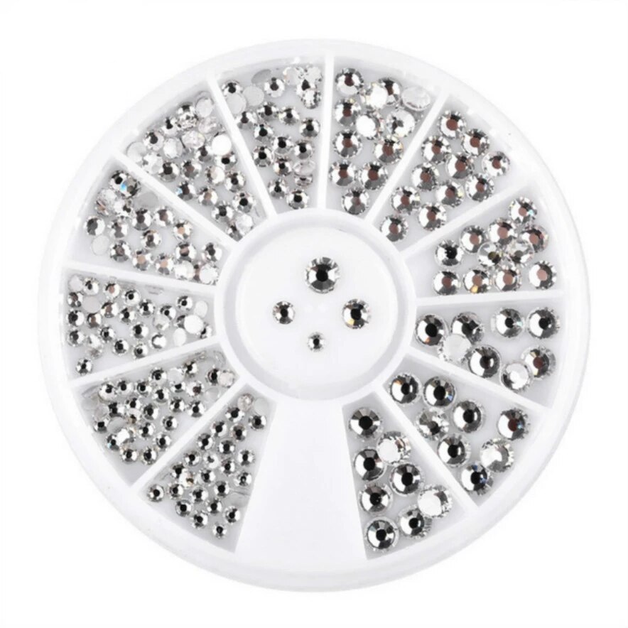 14 Styles bricolage étoile lune Rivet pointillant stylo cueilleur cire crayon acrylique Nail Art outil manucure décoration poignée sélecteur cire crayon: Marron