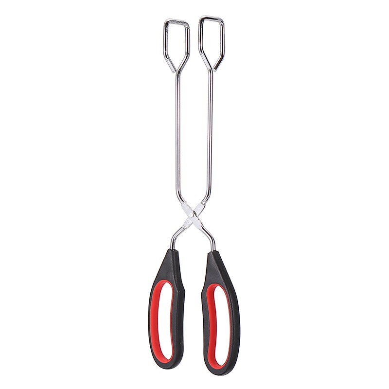 1pc multifunktionella saxtång långhandtag bbq brödstekt tång klämmor utomhus picknick mat sax tång 23.5/28/33cm hållbara