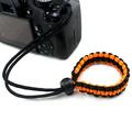 1 Pc 19 Style Digital Camera Wrist Hand Strap Hand-made Parachute Rope Camera Wristband for Nikon Canon Sony Pentax: light coffee