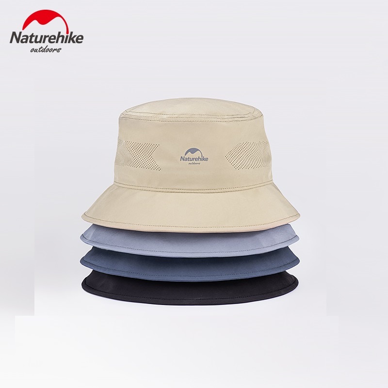 Gorro Naturehike transpirable de secado rápido, sombrero de pesca de verano para hombre y mujer, gorra de Camping de Color sólido, gorra de pescador para playa y sol