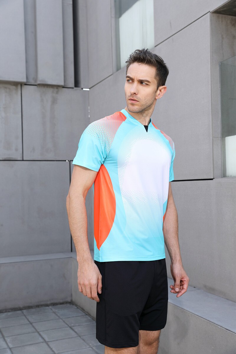 Quick Dry Badminton, Sports T Shirt , Tennis Shirts ,Tennis T Shirt Male/Female Table Tennis T Shirt