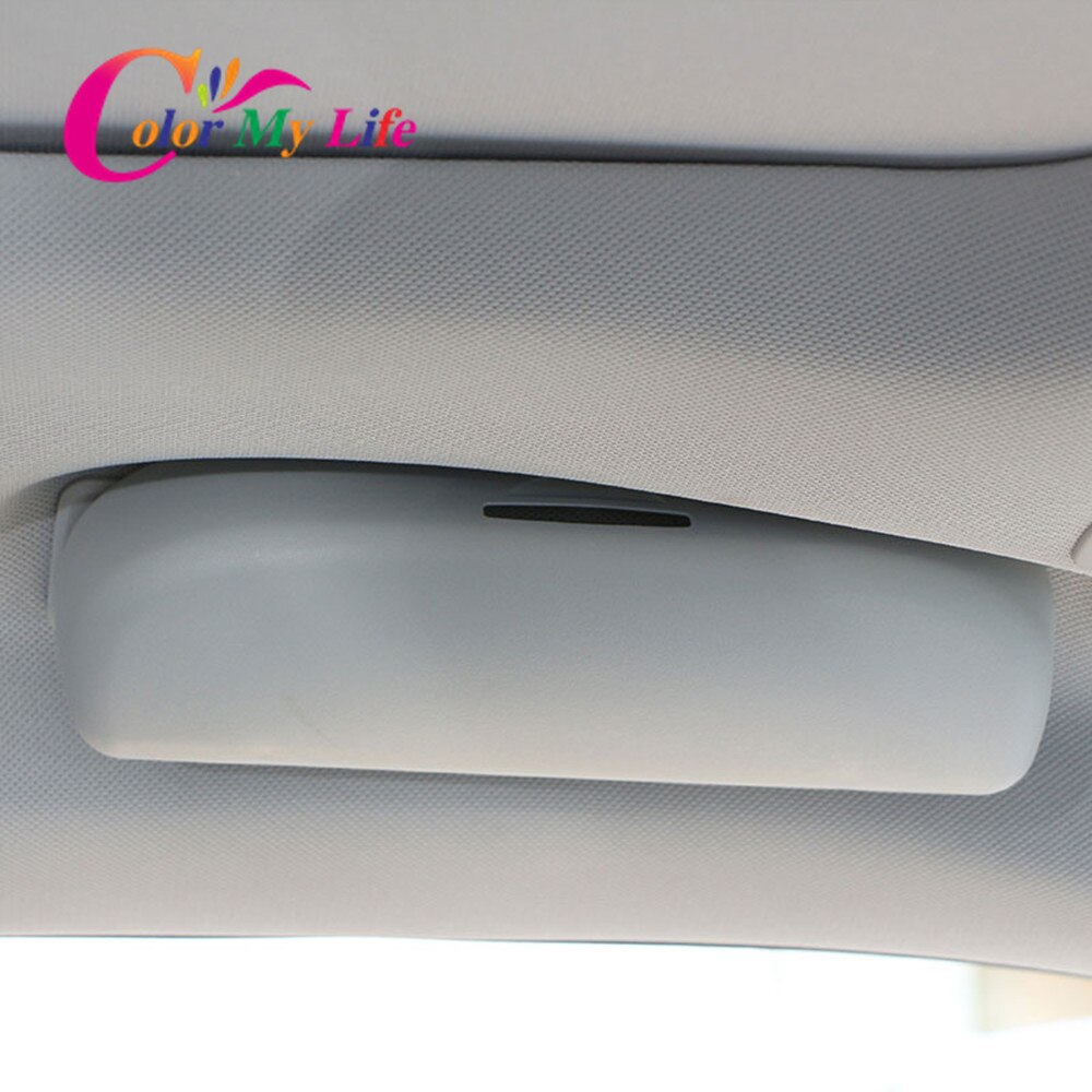 Kleur Mijn Leven Auto Zonnebril Case Houder Voor Jeep Renegade - Glazen Doos Organizer Accessoires Auto-styling