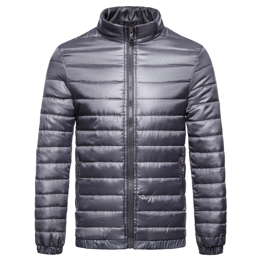 Vinter mænd ultralet dunjakke 90%  hvide andedunsjakker tykke frakker varme slanke parkaer hombre mandlige portabl outwear tøj