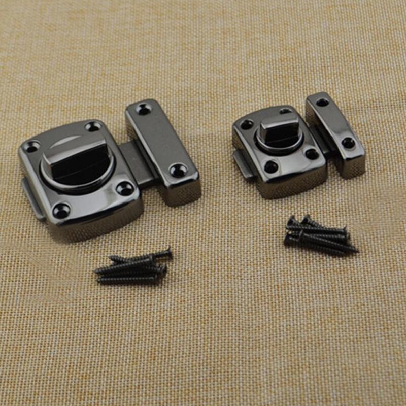 Universal Door Latch Gate Latch Security Sliding Door Lock Door Bolt Zinc Alloy With Screws Door Latch Lock Pull Cabinet Latch