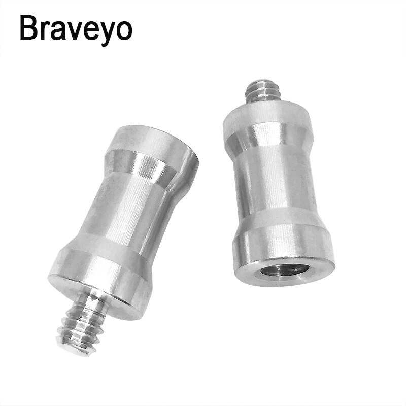 Konverteringsskrue 1/4 to 3/8 m8 m6 skruer blitzstativ kuglehoved monopod adapter skrue fotograferingstilbehør til spejlreflekskamera stativ