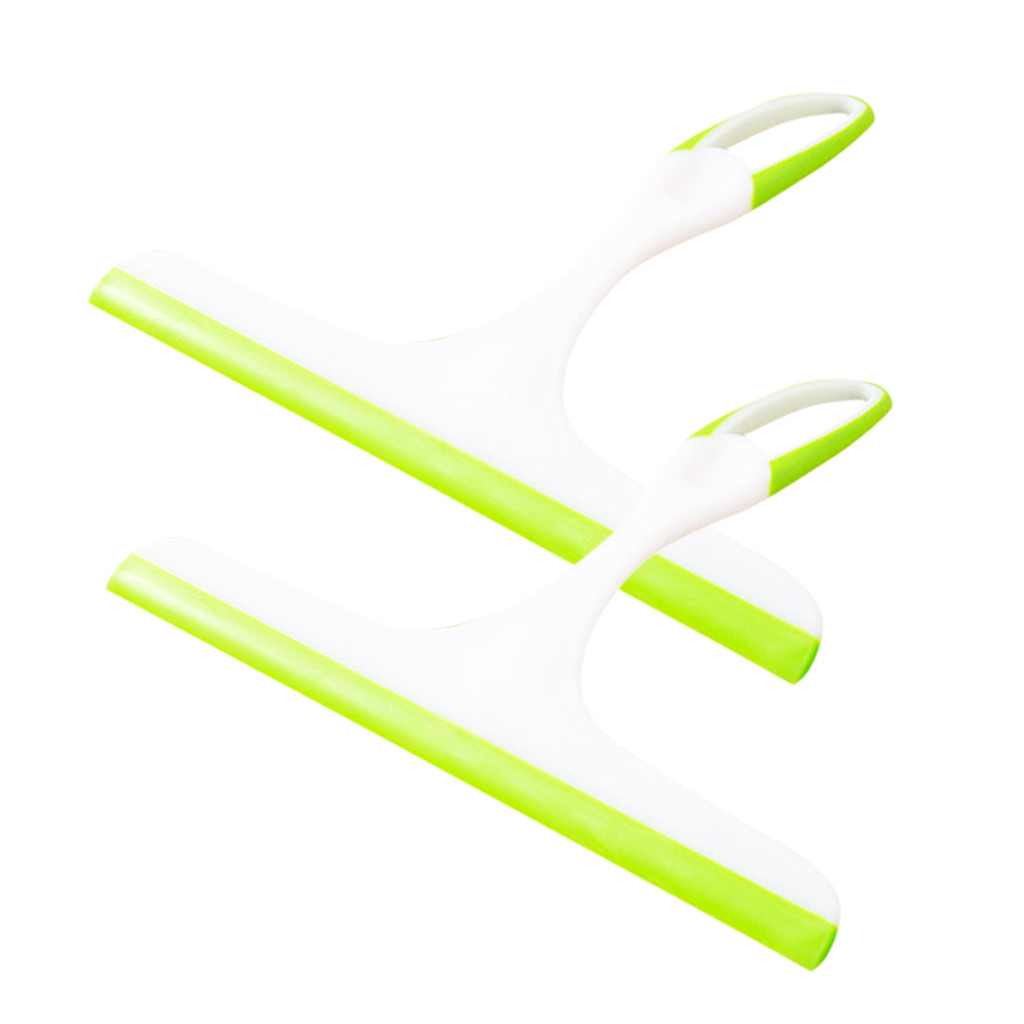 Window Squeegees Glass Cleaning Wiper Brush Glass Scraper Glass Wiper Cleaner for washing windows Dust Brush Easy Clean Househol: Green