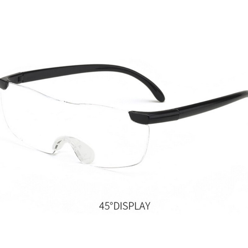 1.6 Keer Vergrootglas Leesbril Grote Vision 250 Graden Verziend Brillen Vergrootglas Eyewear Draagbare Ouders