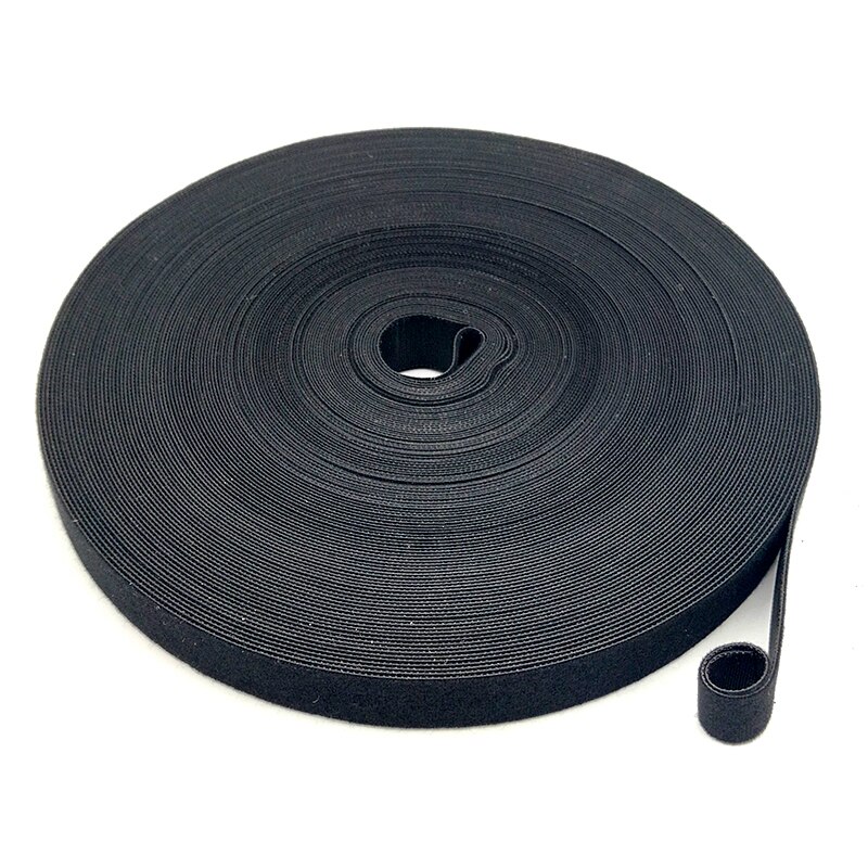 25 Meters Magic Tape Hook and Loop Fastener Strap Nylon Double Sided Strapping Tape Stickers Sticking Clothes Sewing Accessories