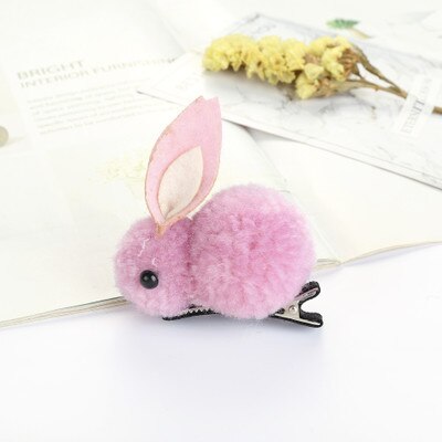 Cute Rabbit Hairpin Hair Ring: 22