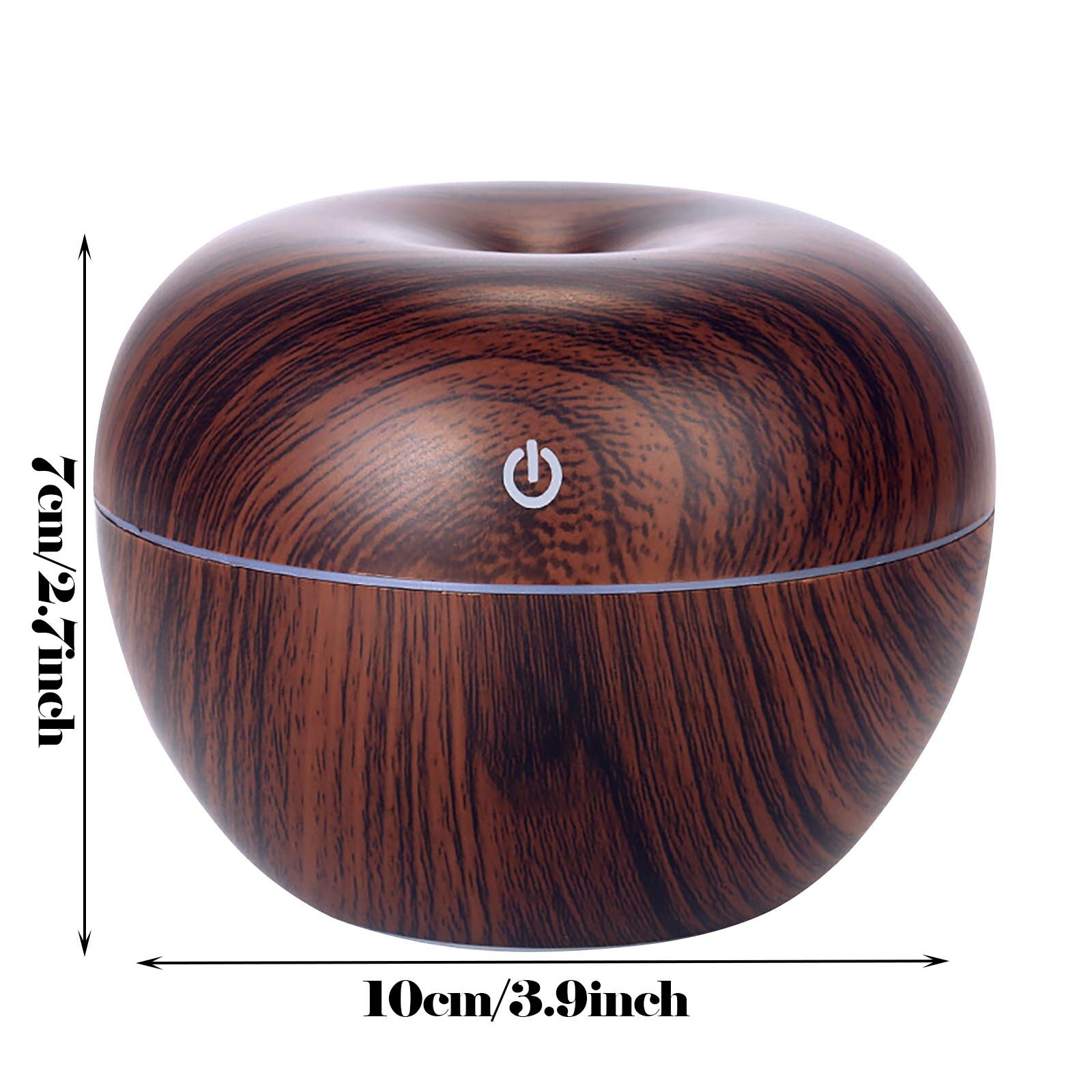 1pc Wood Grain Air Humidifier Mute Aroma Diffuser Bedroom Aroma Diffuser Office Aromadiffusor Mini Oil Diffuser Mist Maker