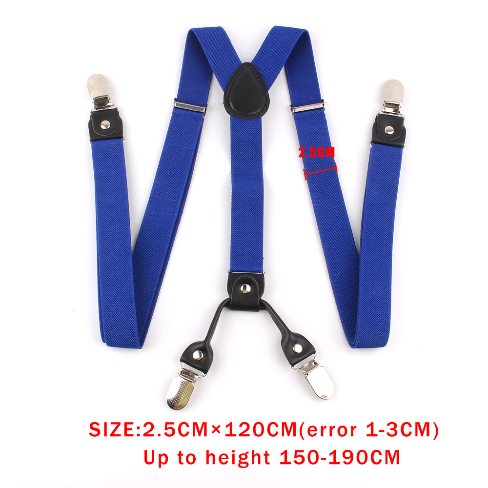 Bretelles élastiques solides et réglables pour garçons et filles, couleur bonbon, accessoires de mariage,