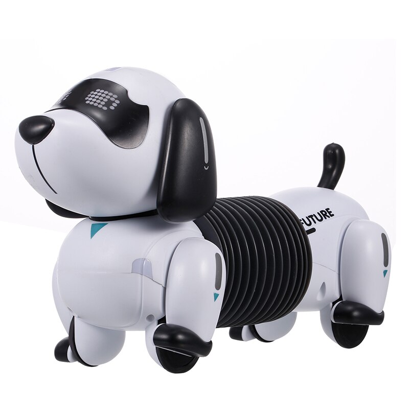 Mini Robot electrónico programable para niños, juguete de simulación robótica con Control remoto, luz y sonido, K22