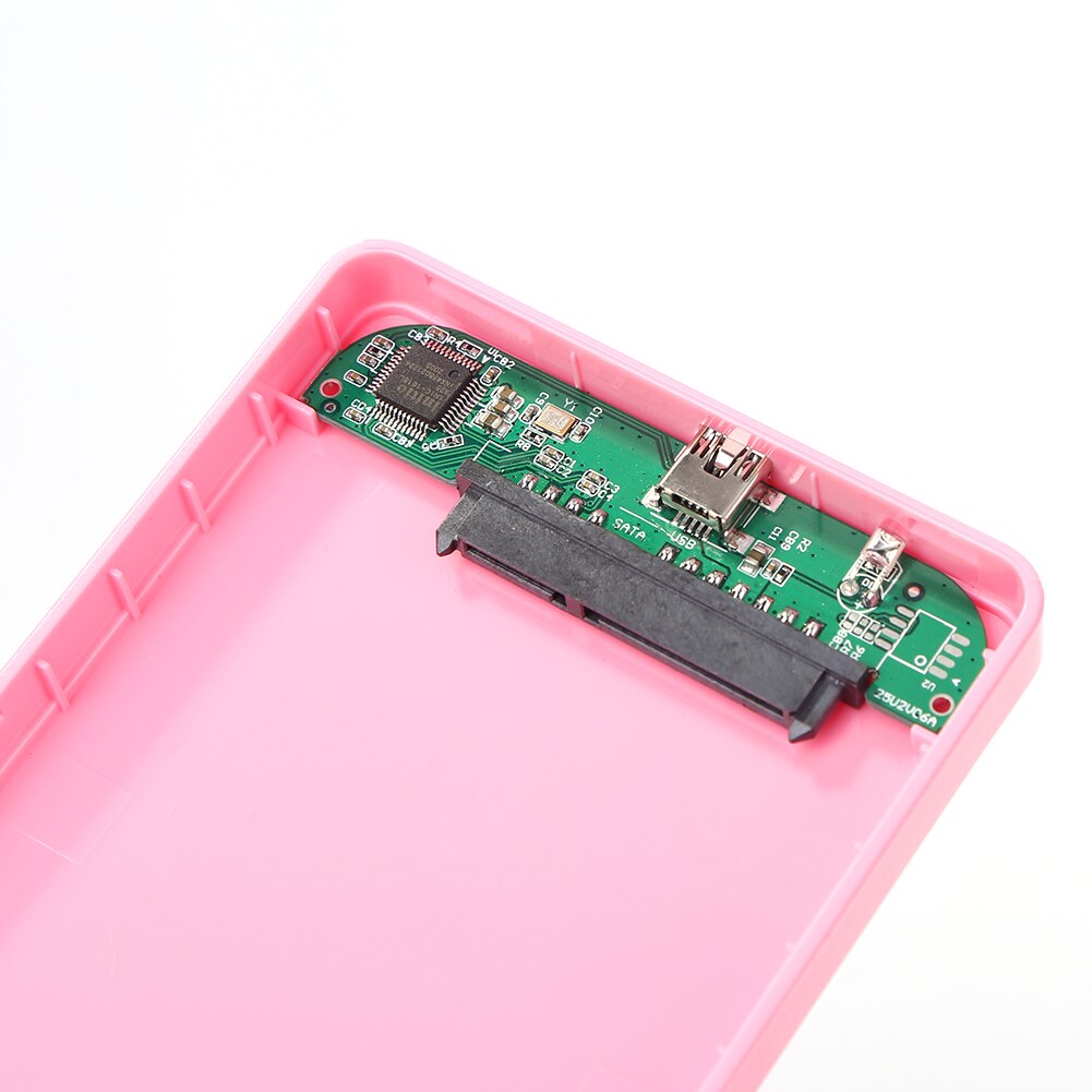 Vktech draagbare 2.5 inch usb 3.0 hdd behuizing usb 2.0 3.0 to sata externe harde schijf behuizing voor 2.5 inch hdd ssd mobiele harde schijf doos