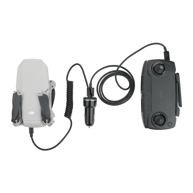 Autolader Batterij afstandsbediening opladen usb-poort lader voor dji mavic mini drone Accessoires