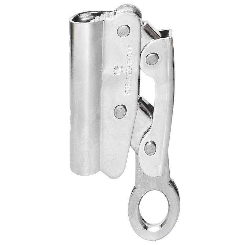 Agarradera de cuerda de acero inoxidable seguridad escalada Arborist 11-16mm agarre de cuerda equipo de escalada: Default Title