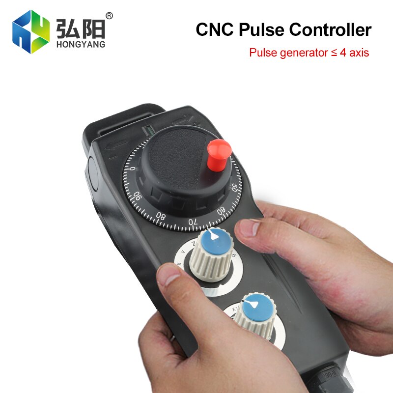 CNC Controller Machine Tool SYNTEC Electronic Handwheel Manual Pulse Generator 4-Axis Encoder Handheld Box Original