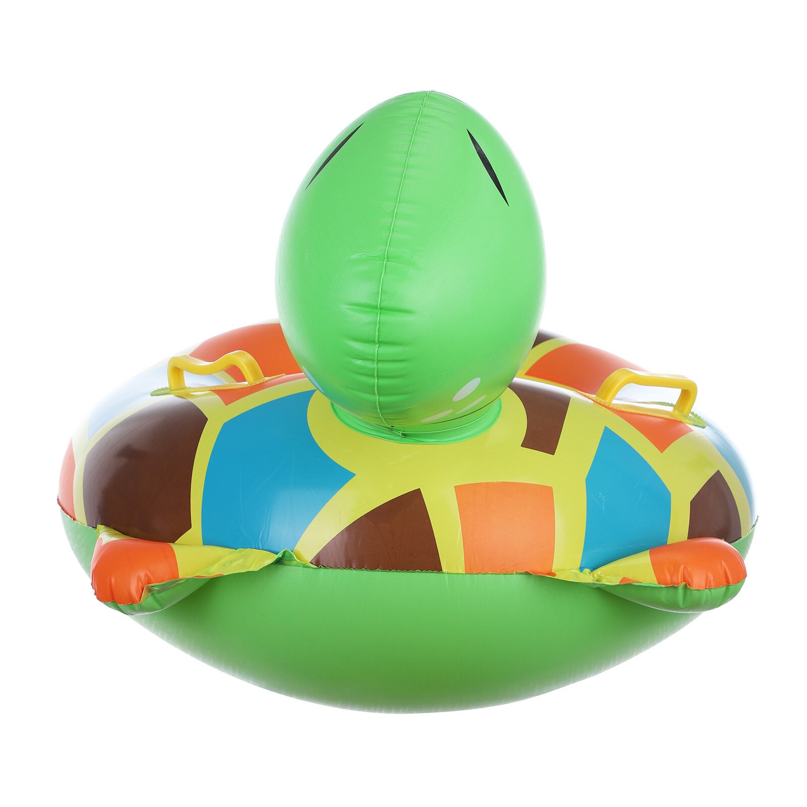 Schildkröte Schwimmbad Schwimmt Aufblasbare freundlicher Wasser schweben Ring Mit Griff Sicher Material Und Weiche Sitz Baby Schwimmen Ring Für 1-3 Y L3