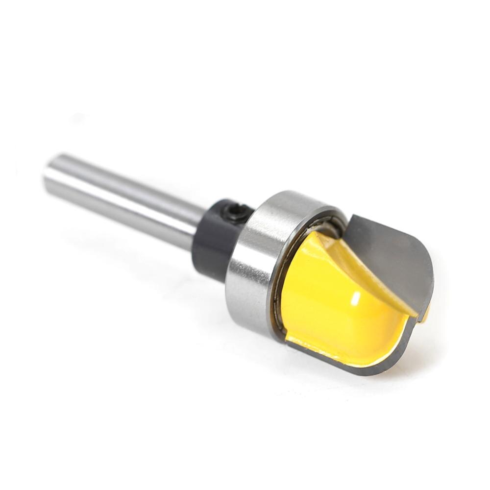 3/4 &quot; diameter skål &amp; bakke skabelon overfræser bit  - 1/4 &quot;  ,6mm skaft