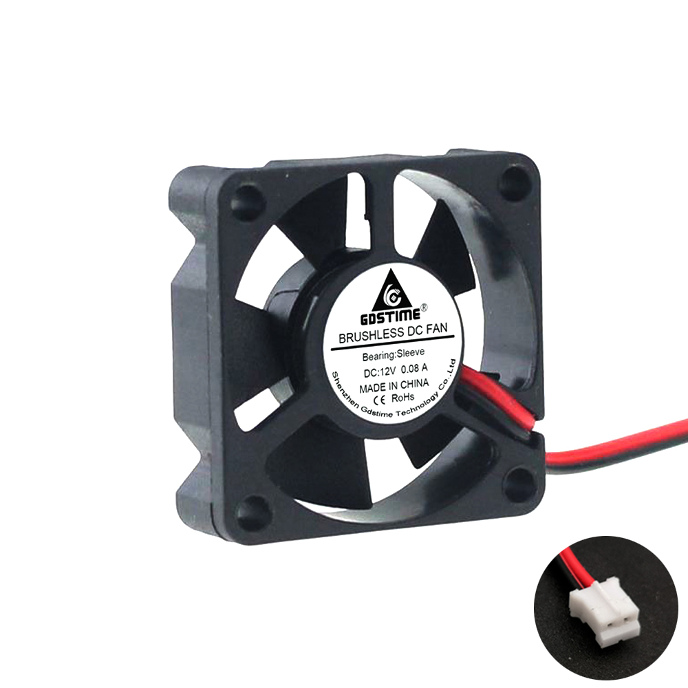 3510 mini chłodzenie chłodnicy bezszczotkowy 5V 12V 24V wentylator 3.5cm 35mm 35X35X10mm nawigacja samochodowa Humidificatio mały wentylator darmowa wysyłka: 12V PH2.0 2PIN